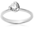 Silver Ring With Diamonds 925 Silver Diamond Ring 